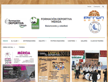 Tablet Screenshot of fdmerida.com